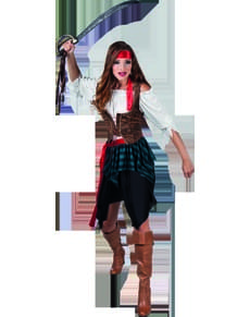 Costume da pirata guerriera per donna