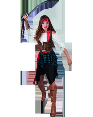 Harcos kalóz jelmez nők számára