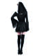 Sinful nun costume for women