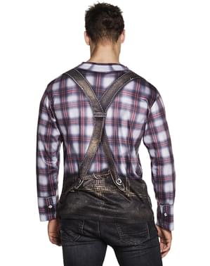 Camiseta de bávaro coqueto para hombre