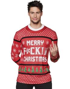 Top Julig Merry Fckin Christmas för honom