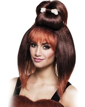 Wig rambut coklat untuk wanita