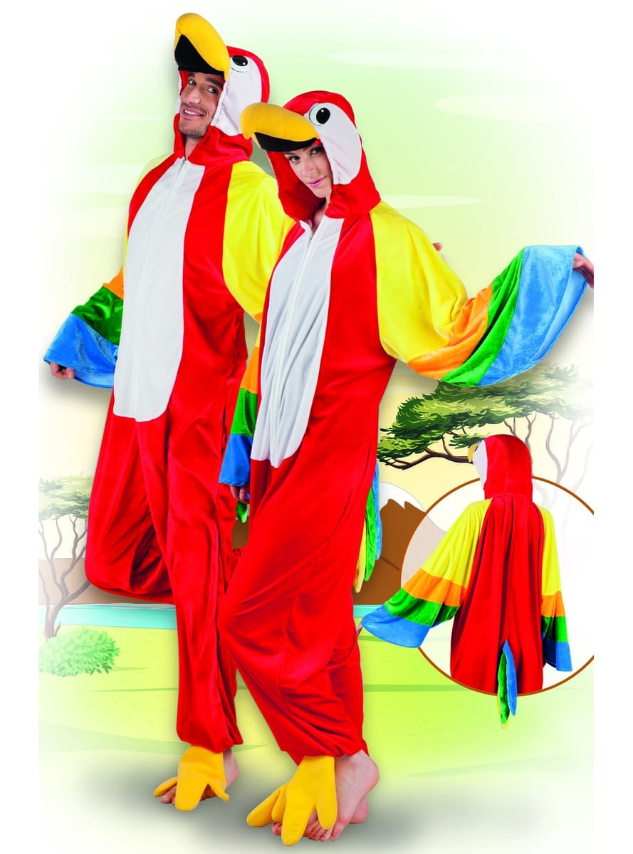 Parrot costume for adults
