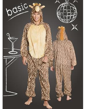 Déguisement girafe joyeuse adulte
