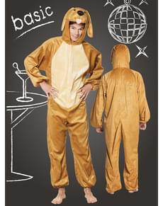 Happy dog costume for adults