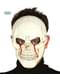 Máscara de calavera con ojos sangrientos para adulto