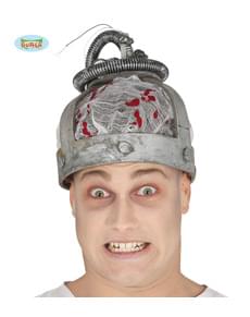 Capacete de cadeira elétrica com luz e som