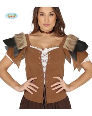 Gilet médiéval femme