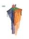 Hanging killer clown figure