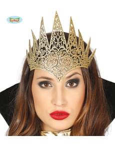 Bandolete dourada de Rainha dominante