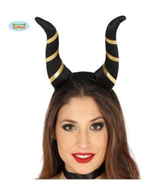 Diademă de regină malefică pentru femeie