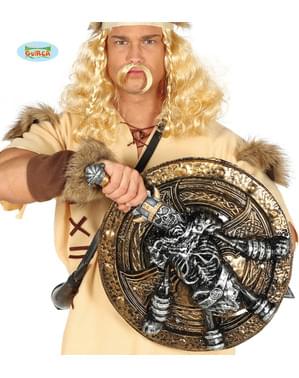 Скелет Вікінг щит і меч для дорослих