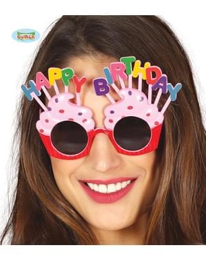 Happy Birthday glasses for adults