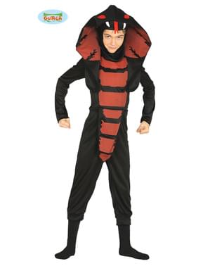Black cobra costume for kids