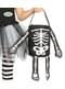 Skeleton trick or treat basket