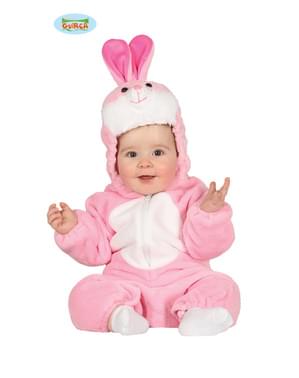 Kostium uroczy różowy króliczek dla niemowląt