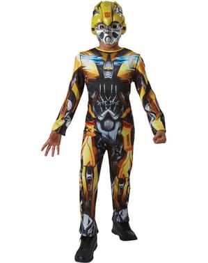 Fato de Bumblebee Transformers 5 o último Cavaleiro para menino