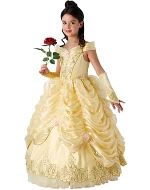 Prestige Belle Costume for Girls - Beauty and the Beast