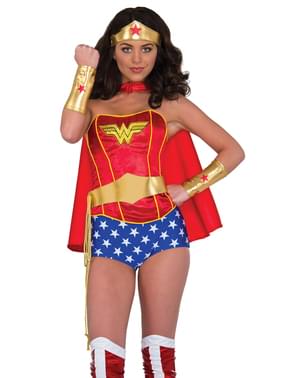 Kit aksesoris Wonder Woman DC Comics untuk wanita