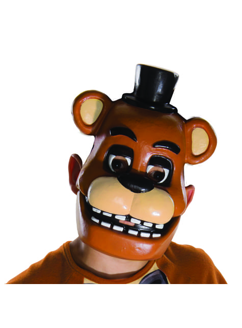 Máscara de Freddy Five Nights at Freddy's infantil. Entrega 24h