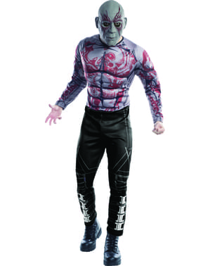 Costume da Drax deluxe Guardiani della Galassia per uomo
