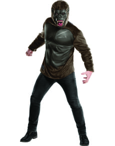 Kit costume King Kong Skull Island deluxe homme