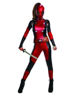 Deadpool Secret Wishes kostuum voor vrouw
