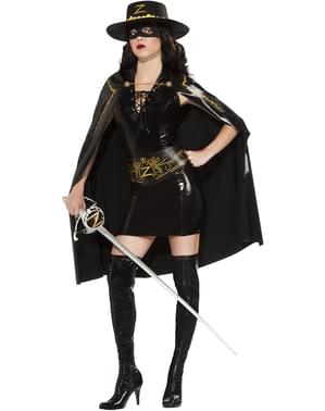 Kostium seksowny Zorro dla kobiet