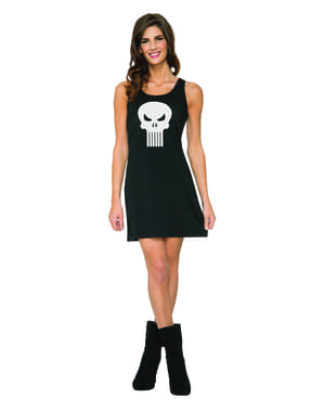 Robe Déguisement Punisher Marvel femme