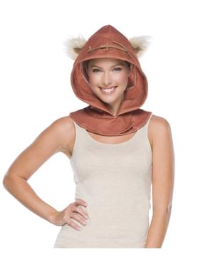 Capucha de Ewok Star Wars para adulto