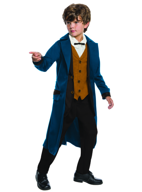 Deluxe Newt Scamander kostuum van Fantastic beasts and Where To Find Them voor jongens Deluxe Newt Scamander kostuum van Fantastic beasts and Where To Find Them voor jongens