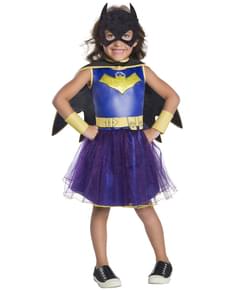 Deluxe Blue Batgirl costume with tutu for girls