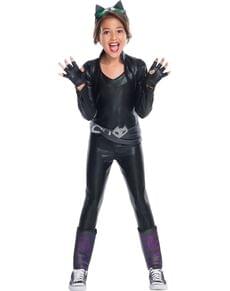 Deluxe Catwoman DC Superheltepiger kostume til piger