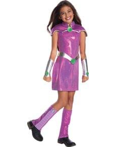 Costume da Starfire DC Super Hero Girls deluxe per bambina