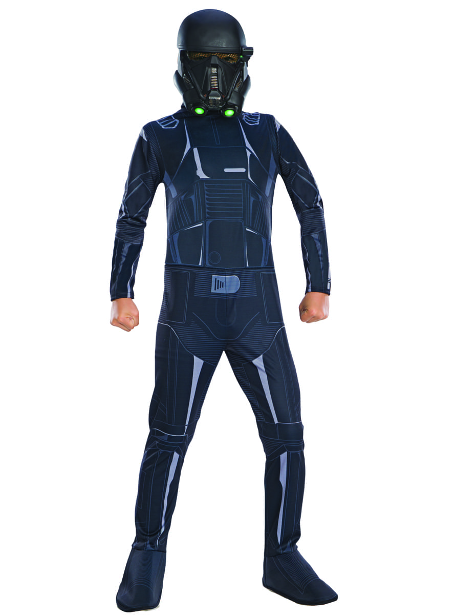 Fato de Death Trooper Star Wars Rogue One para menino