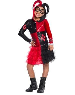 Kostum Harley Quinn untuk anak perempuan