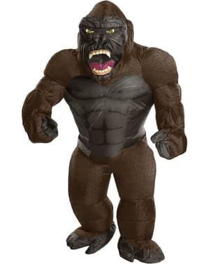 Inflatable Kong Skull Island Costume for a child