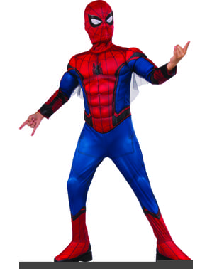 Fato de Homem-Aranha: Regresso a Casa deluxe para menino
