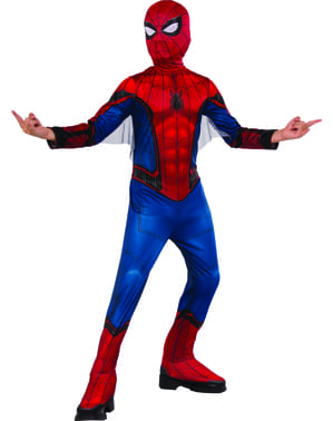 Erkekler için Örümcek Adam Mezuniyet Kostümü