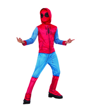 Kostum Improvisasi Homecoming Spiderman untuk anak laki-laki