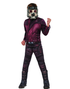 Galaxy 2 Star Lord Deluxe kostīmu aizbildņi bērnam