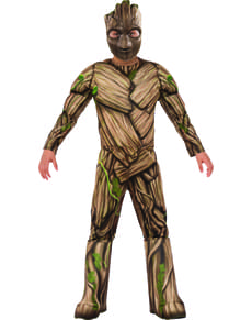 Costume da Groot Guardiani della Galassia 2 Deluxe per bambino