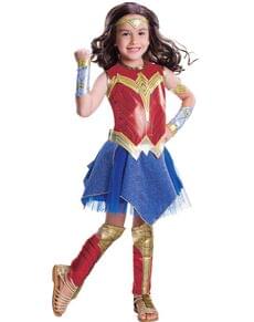 Costume Wonder Woman Movie deluxe fille