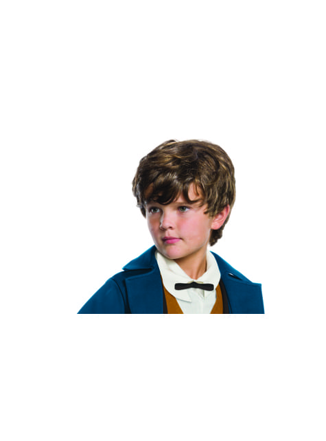 Newt Scamander Fantastic Beasts and Where To Find Them pruik voor kinderen Newt Scamander Fantastic Beasts and Where To Find Them pruik voor kinderen