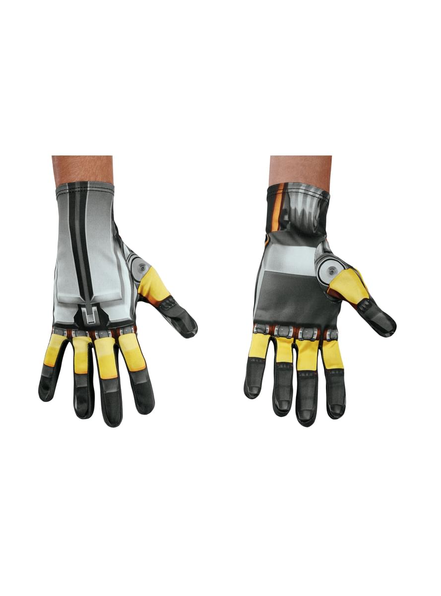 Bumblebee Transformers The Last Knight Gloves for adults