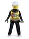 Disfraz de bombero Lego infantil