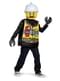 Disfraz de bombero Lego infantil