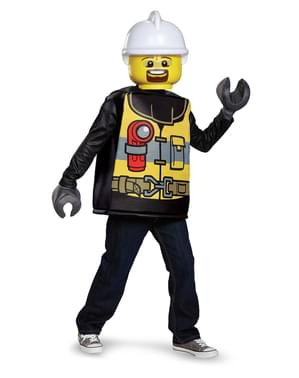 Costum de pompier Lego pentru copii