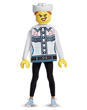 Costume da cowgirl Lego per bambina