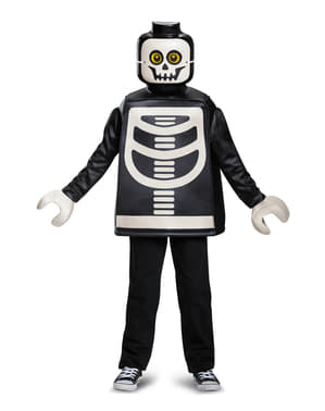 Kostum Skeleton Lego untuk anak kecil